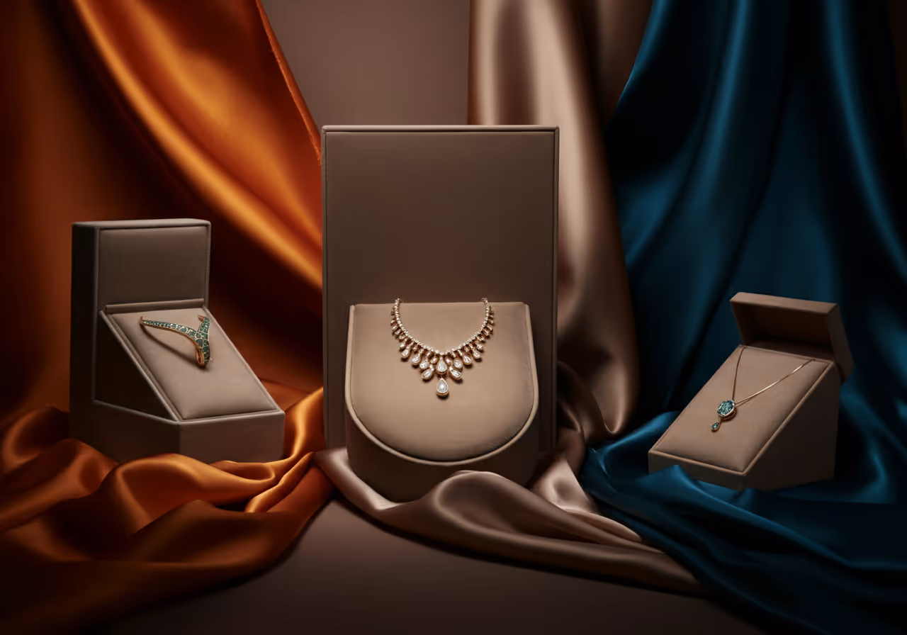 Fabric Props for Luxury Appeal